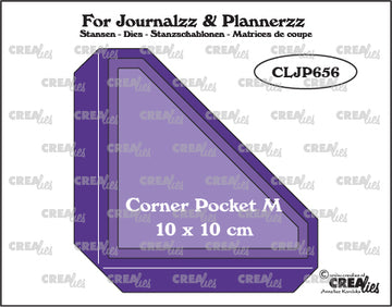 Stansen: Corner Pocket M + 2 extra lagen  hjørnelommer. 10x10cm