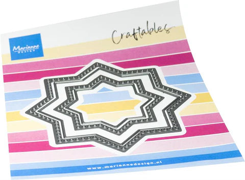Marianne Design Dies "Open star set" CR1702