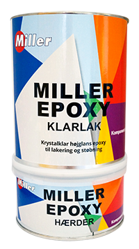 Miller Epoxy klarlak og hærder