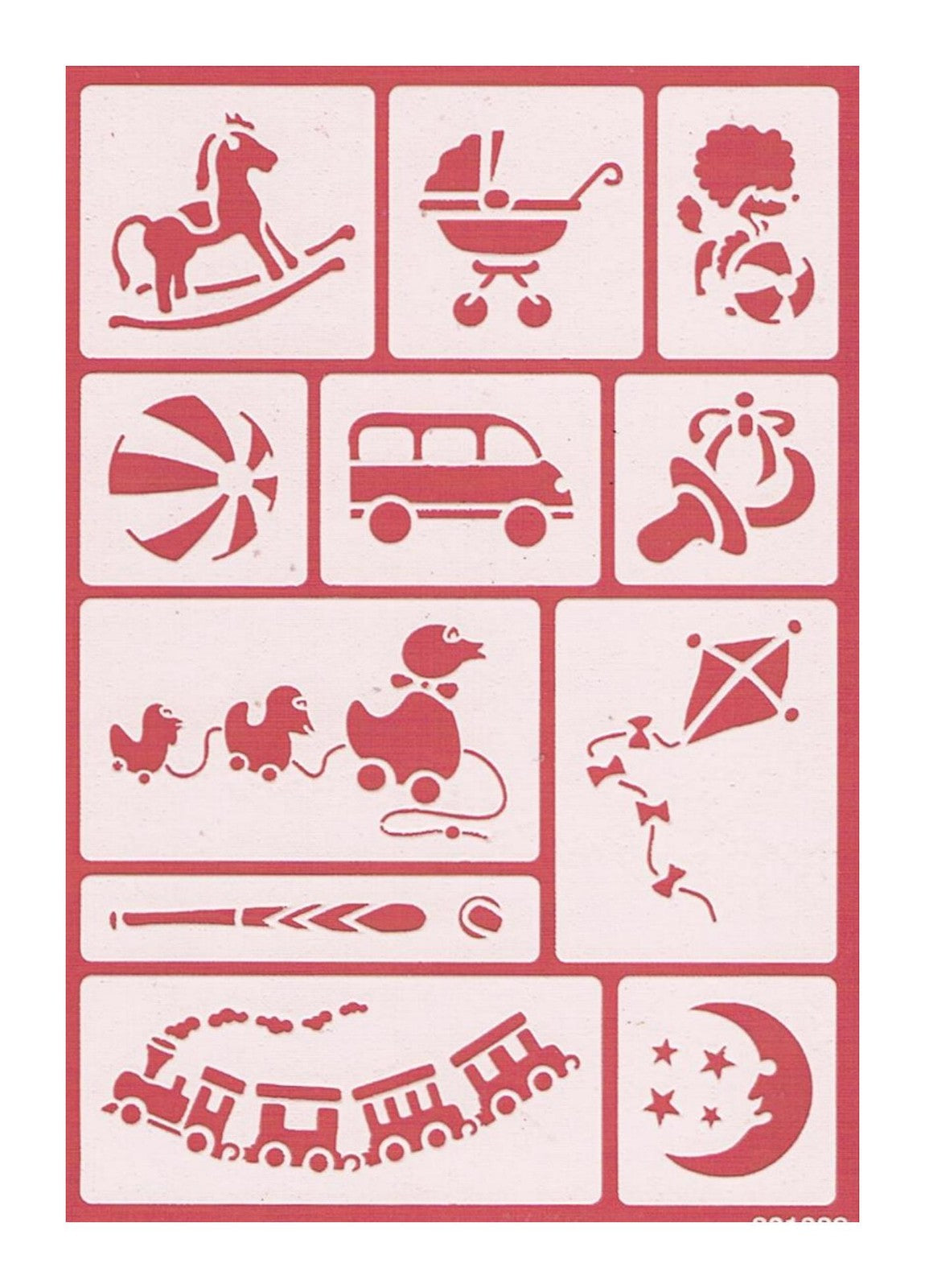FLEX Stencil fra MITCHELL/ Pickup Forskelligt Baby legetøj