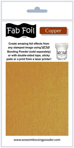 WOW Fab Foil Copper 1m x 10cm