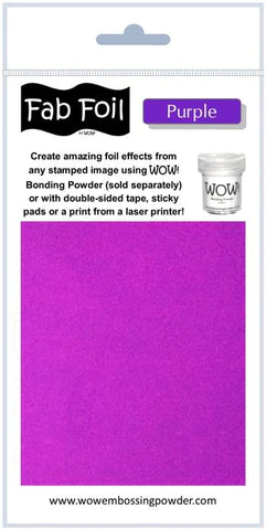 WOW Fab Foil purple 1m x 10cm