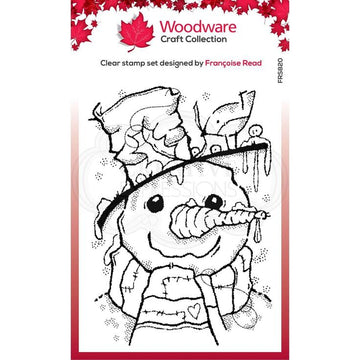 Woodware Craft Collection Stamp set - Mr Frosty snemand FRS820