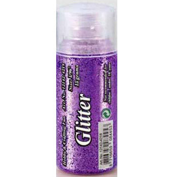 Glitter drys fint lilla 15g