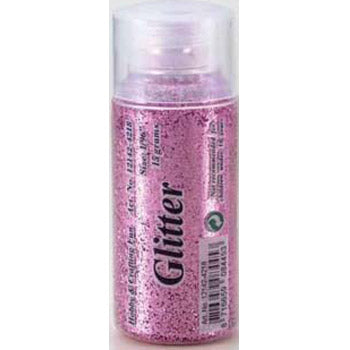 Glitter drys fint pink 15g