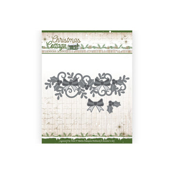 Jeanine's Art - Christmas Cottage - Christmas Swirl Border - JAD10138