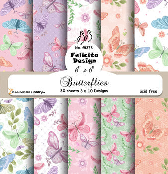 Design papir  Butterflies