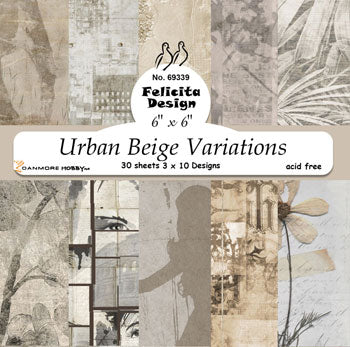 Designpapir Urban Beige Variations