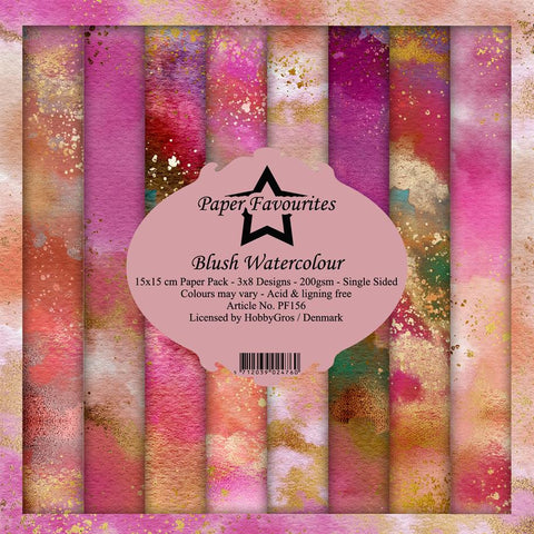 Design papir Blush Watercolour