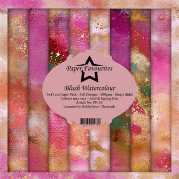 Design papir Blush Watercolour