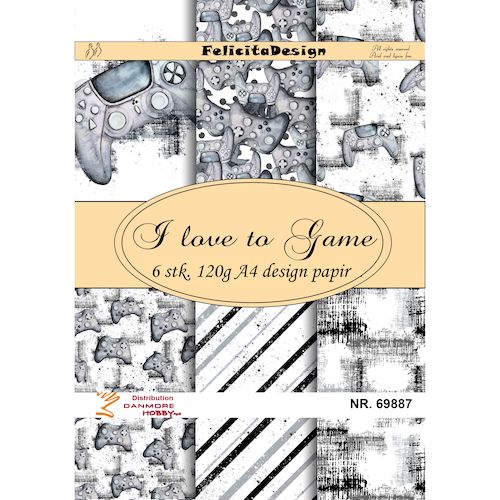 Design papir: I love to game