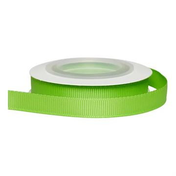 Grosgrain bånd 25mm lime grøn