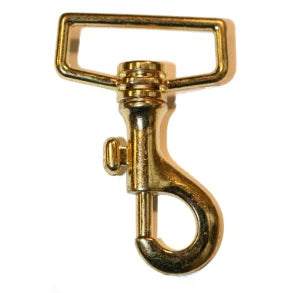 Karabinhage messing  ca 5,5cm x 0,8 cm