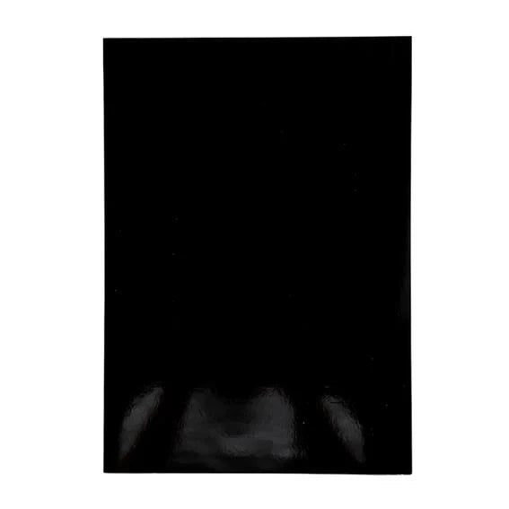 Paper Favourites Mirror Card Glossy "Black"