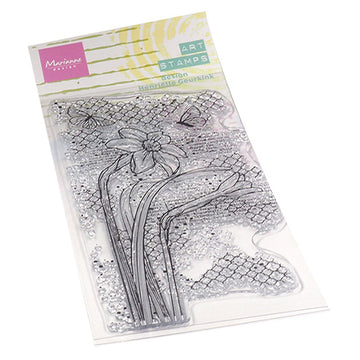 Marianne Design clear stamp påskelilje