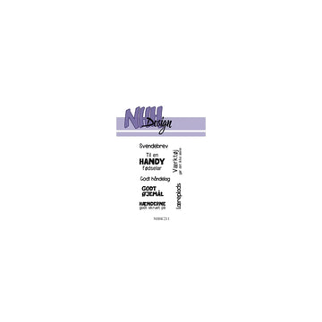 NHH Design Clearstamp 