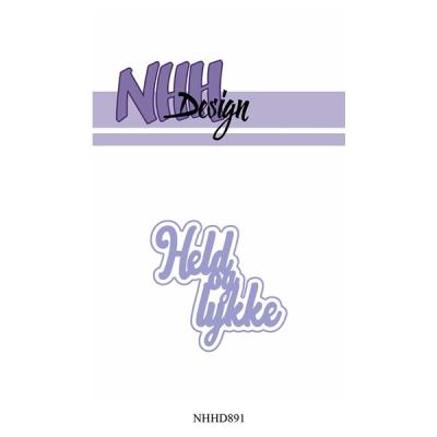 NHH Design Dies tekst: Held og lykke