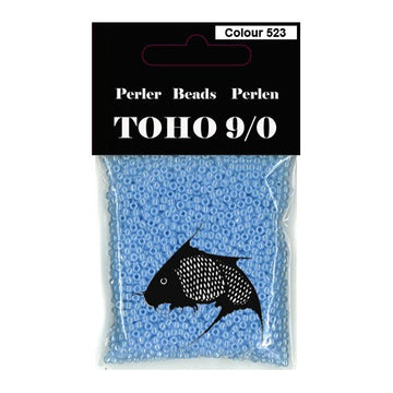 640065 TOHO perler 9/0 40gr farve 523 Lysblå perlemor