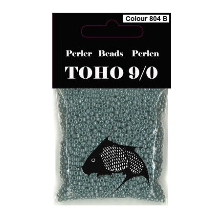 TOHO perler 9/0 farvenr 804B lys grå perlemor 40g