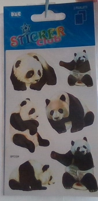 CAC sticker club panda