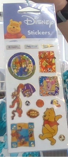 Stickers med Peter Plys 1297