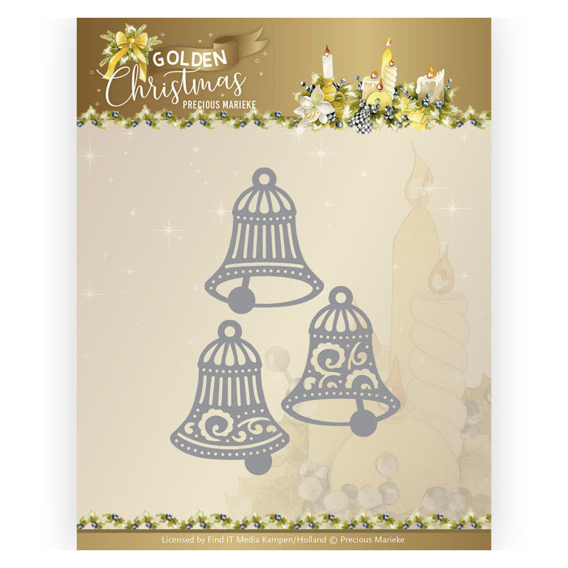 Precious Marieke - Golden Christmas - Traditional Bells - PM10241