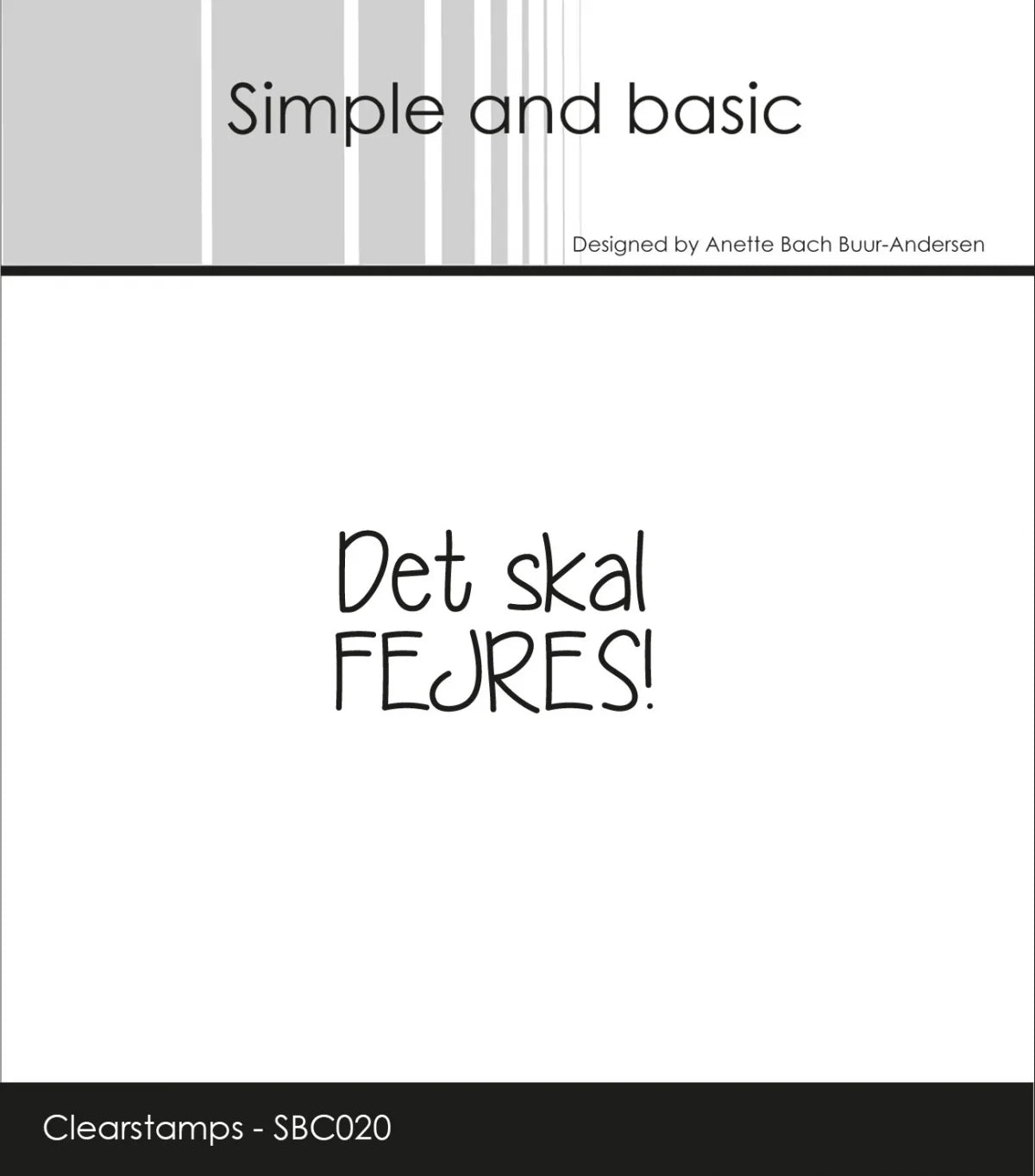 Simple and Basic Stempel SBC020