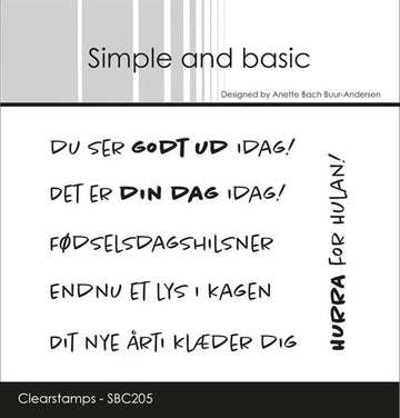Simple and basic Clearstamp 