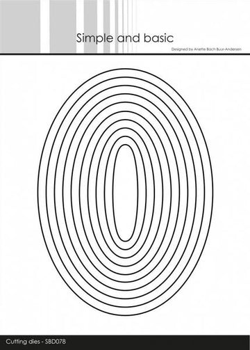 Simple and basic - Dies -  Ovals