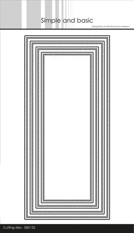 600622 Simple and Basic die "Base - Slimcard" SBD122