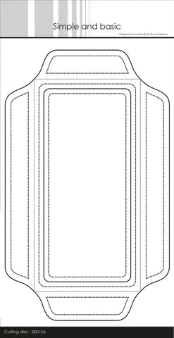 600656 Simple and Basic die "Slimcard Envelope" SBD156