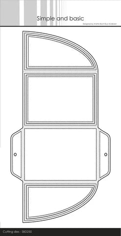 600750 Simple and Basic die "A7 Gift Envelope" SBD250