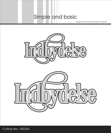 Simple and Basic die “Indbydelse” *Skyggedie*