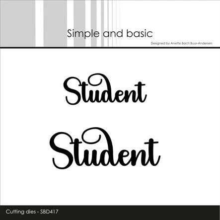 Simple and Basic die "Student" SBD417