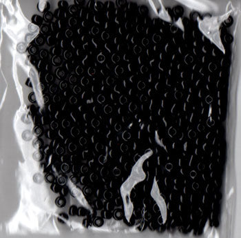 Glasperler/Rocailles 2,5mm/20g sort