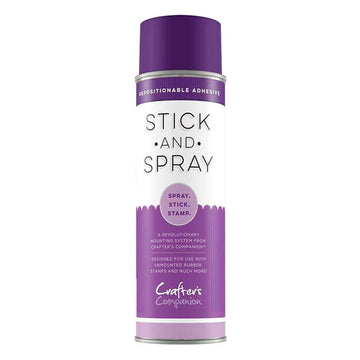 Crafters Companion Stick and Spray Mounting Adhesive 250 ml