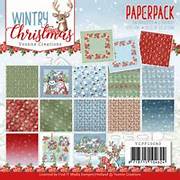 Yvonne Creations papir blok – Wintry Christmas