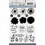 Presious Marieke clear stamp winterflowers