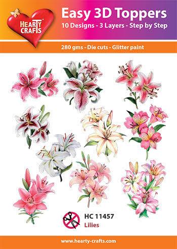Toppers 3D  Lilies