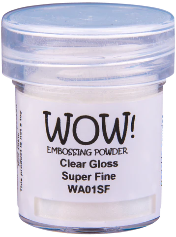 WOW embossing powder Clear Gloss Regular WA01R 15 ml