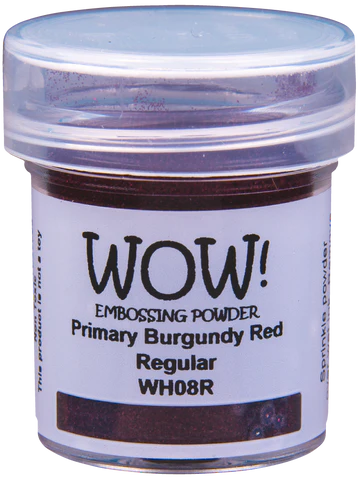 WOW embossing powder Primary Burgundy Red WH08R 15 ml