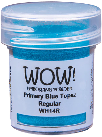 WOW embossing powder Primary Blue Topaz WH14R 15 ml