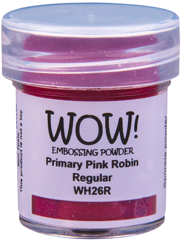 Wow embossing powder Primary Pink Robin WH26R 15 ml