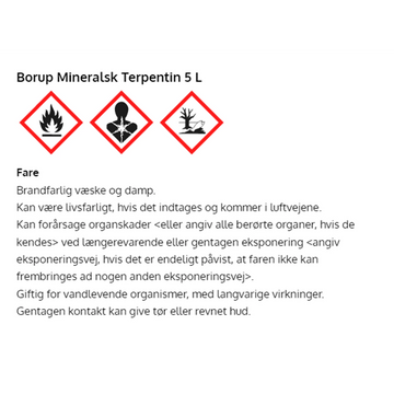 Mineralsk Terpentin 5 L
