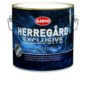 Exclusive Oliemaling Base Oksydrød  2,7L