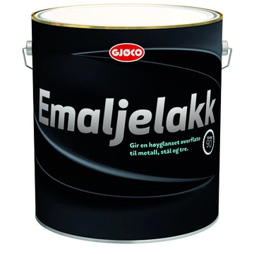 Emaljelak Sort  10L