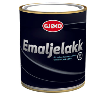 Emaljelak Base Gul  0,68L