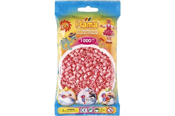 Hama perler midi 1000stk pink