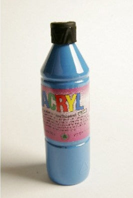 Acryl blank 500 ml    Prim. blå