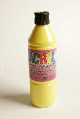 Acryl blank  500 ml   prim. gul